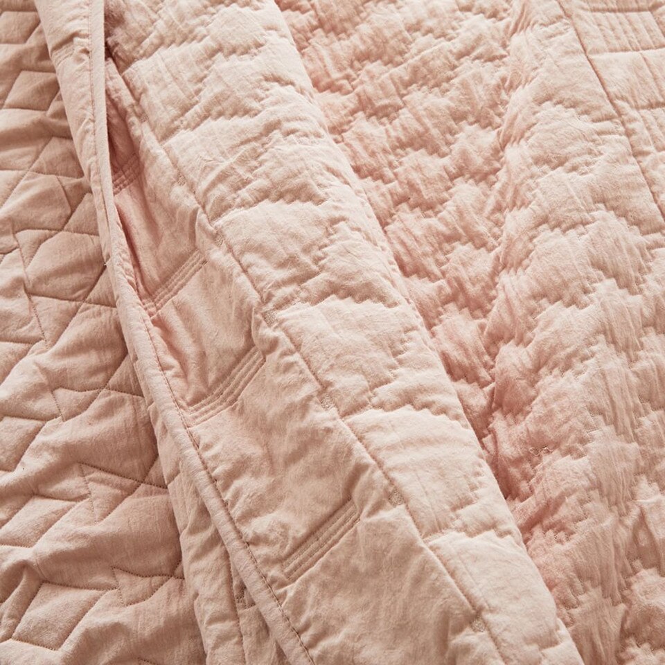 Origin Matelasse Coverlet & Pillowcases West Elm Australia